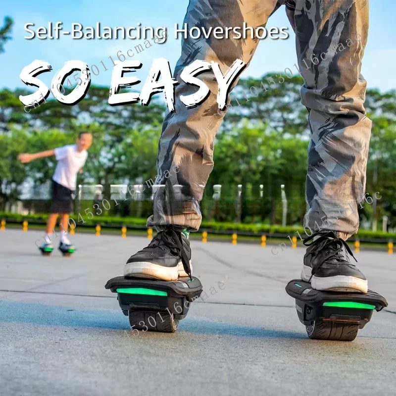 New Design Adults Hovershoes 3.5 Inch Hover Shoes Balance Scooter Electrical Skateboard One Wheel Gyroshoes