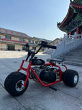 Wholesale 212cc Four-stroke Fuel Oil Off-road Gas-powered Adult Fast Mobility Mini Tricycle Retro Off-road Mini Motorcycle