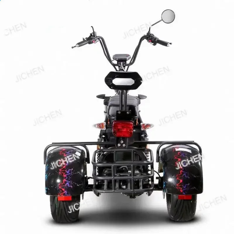 JCX EHoodax Motorcycle Electric 1500 Watts 3000 Watts High Power 45 Km/h Fast Long-range Adult Tricycle 3-wheel Electric