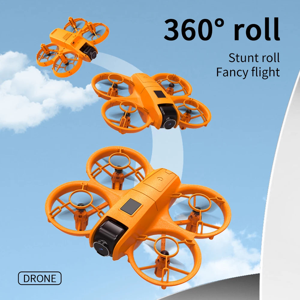 4DRC V2 Mini Drone WIFI RC Quadcopter 180° Adjustable Camera Camera Helicopter for Beginners Child Toy Gift optical flow hover
