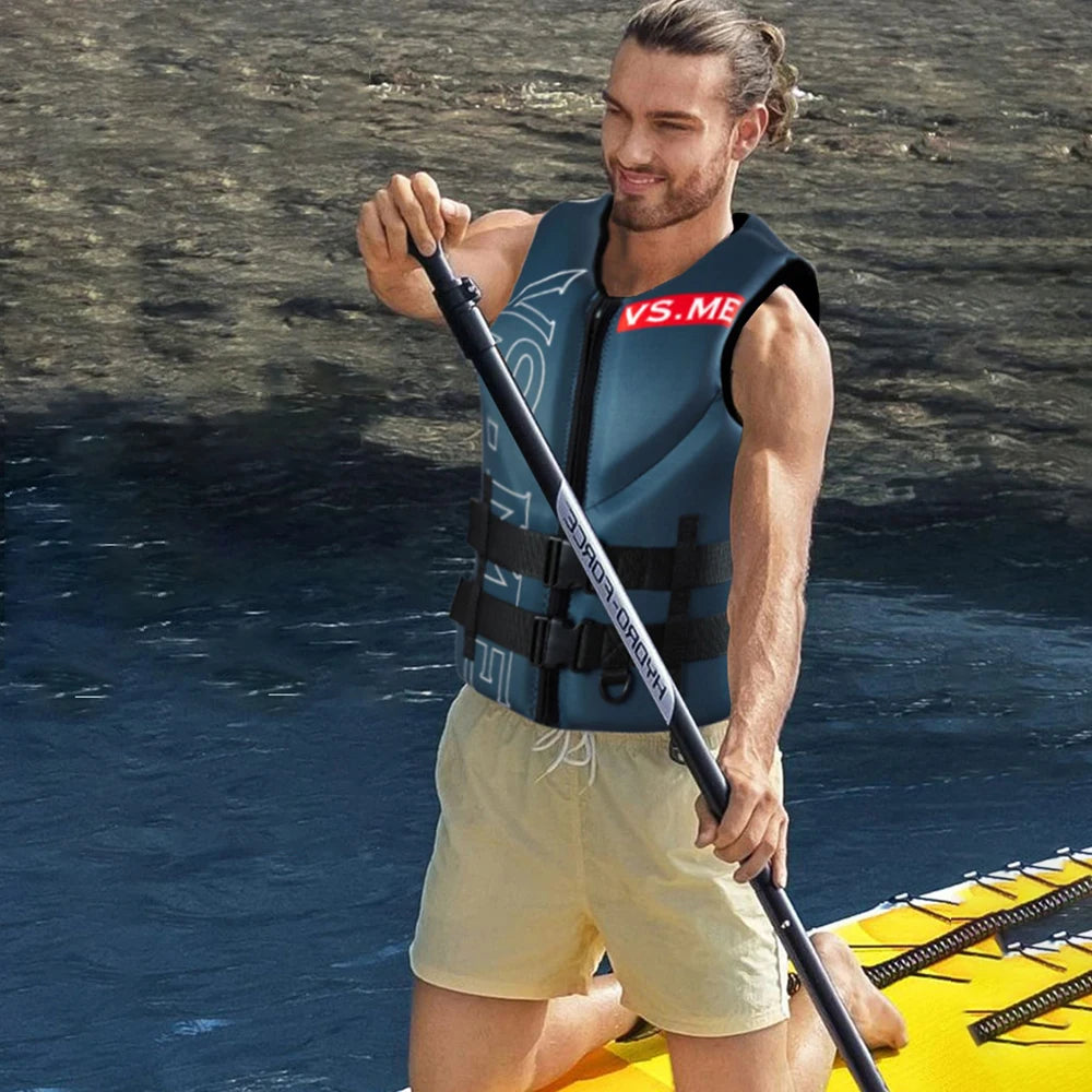Super Buoyancy Life Vest Kayak KiteSurf Jet Motorboats Raft Rescue Swimming Drifting Boat Wakeboard Fishing Life Jackets