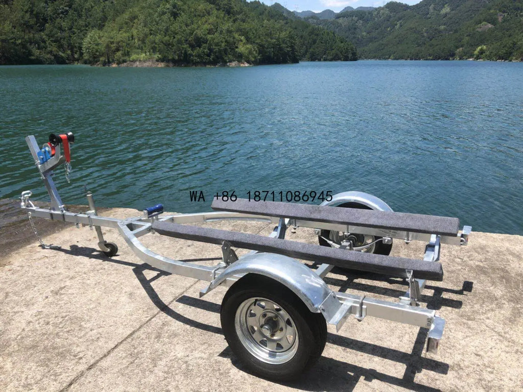 6.8m Hot Dipped Galvanized Jet Ski Boat Trailer Marine Watercraft Trailer