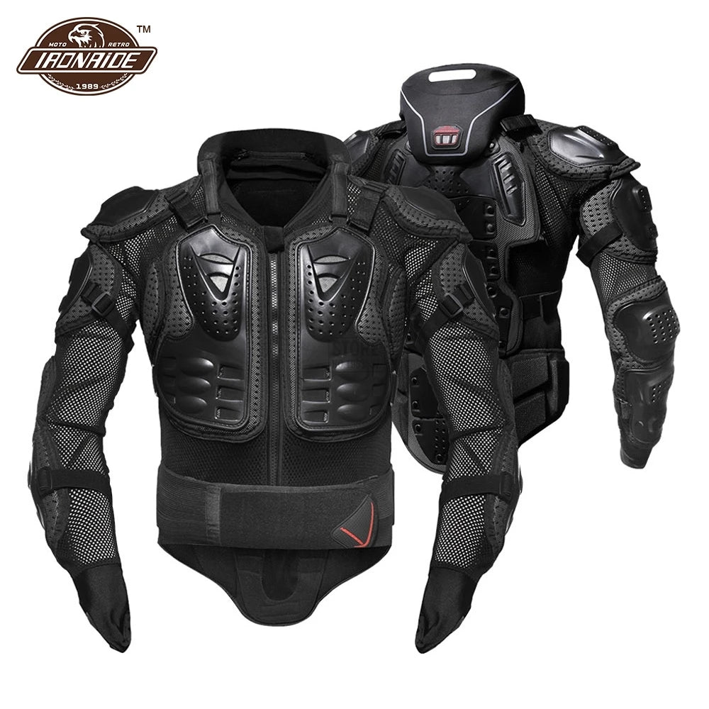 HEROBIKER Motorcycle Jacket Men Body Armor Motorcycle Armor Moto Motocross Racing Jacket Riding Motorbike Moto Protection  S-5XL
