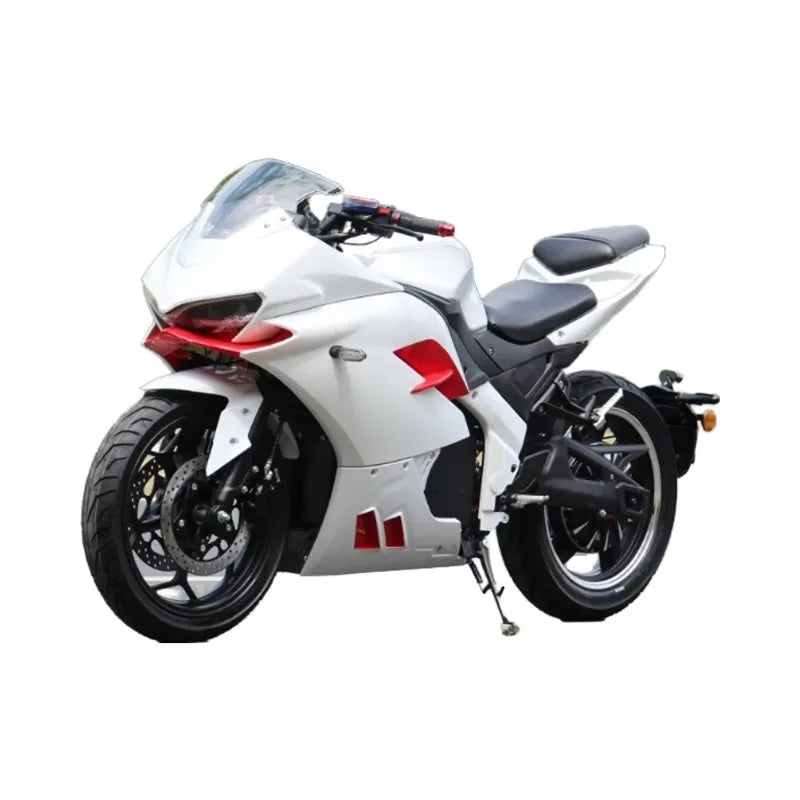 Zuimi JL Model 72V 3000W High-Speed Electric Motorcycle For Adults, 80km/h Retro Cafe Racer Sport Moped With Lithium Battery, St