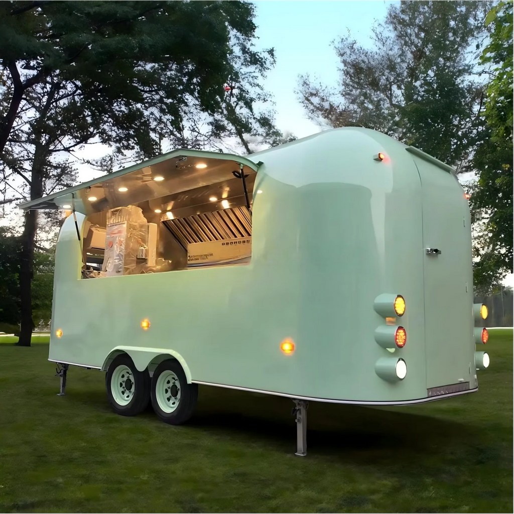 Mobile bar Station Ice Cream Push Cart Coffee Trailer Mobile Food Truck Concession Food Trailer Fully Equipped