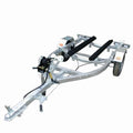 1/2/3 Axle Hot Galvanized Small Boat Transport Drawbar Trailer
