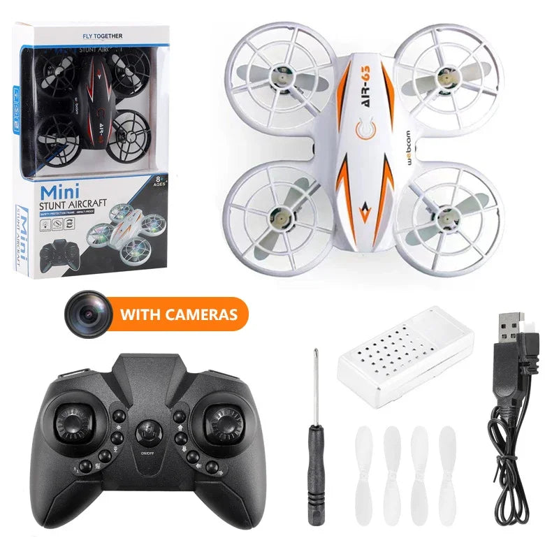 Mini RC Drone Airplane Helicopter UFO Infraed Remote Control Light Aircraft Electronic Model Quadcopter Drone Kids Toys Gift
