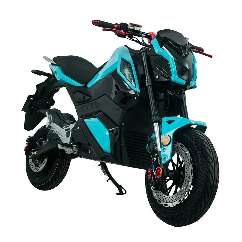 Zuimi High-end Fast Speed Electric Street Bike Motorcycle Street Legal Adult Big Wheel Chopper Style Motorcycle Scooter