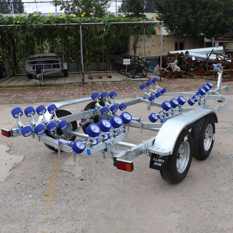 Large Boat Trailer Heavy Duty Marine Transport Shoreline Hauler