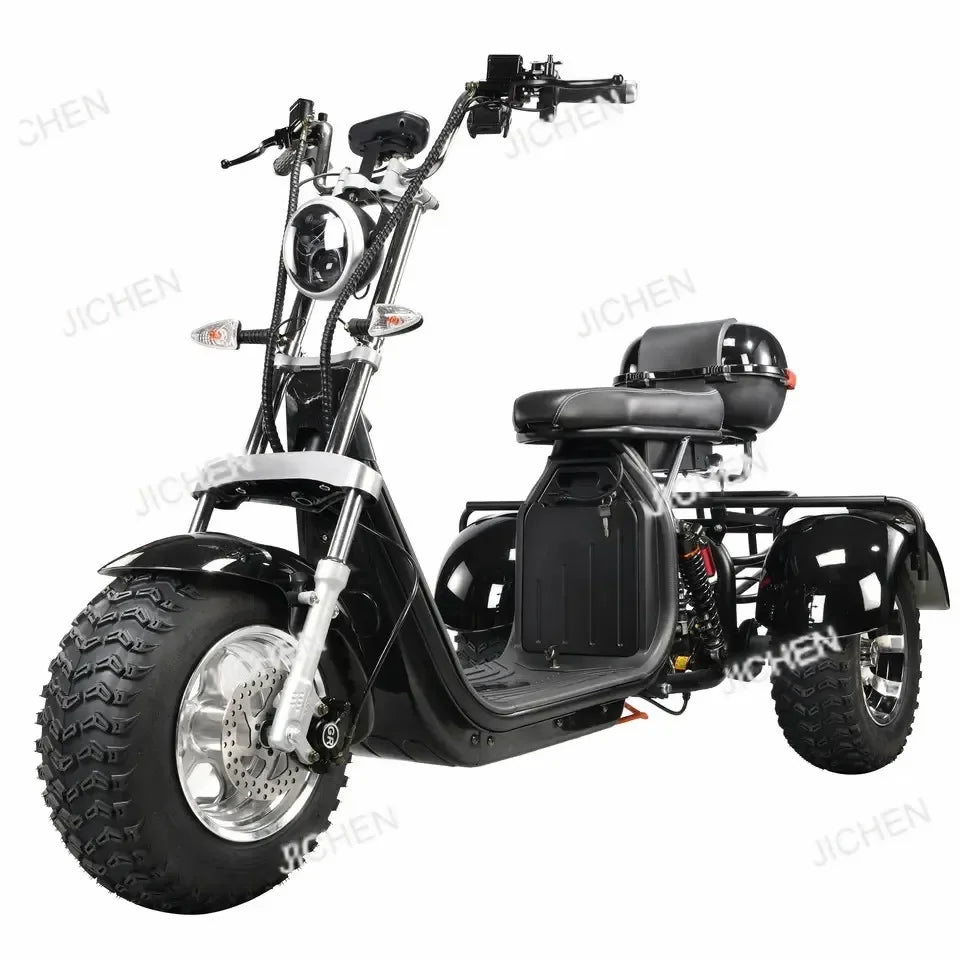 JCX EHoodax Motorcycle Electric 1500 Watts 3000 Watts High Power 45 Km/h Fast Long-range Adult Tricycle 3-wheel Electric