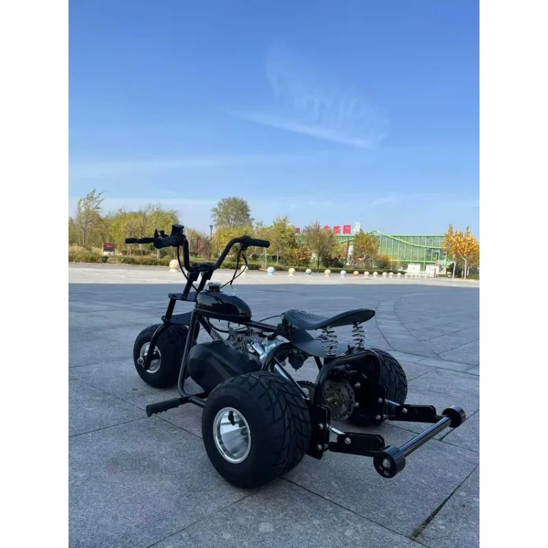 Wholesale 212cc Four-stroke Fuel Oil Off-road Gas-powered Adult Fast Mobility Mini Tricycle Retro Off-road Mini Motorcycle
