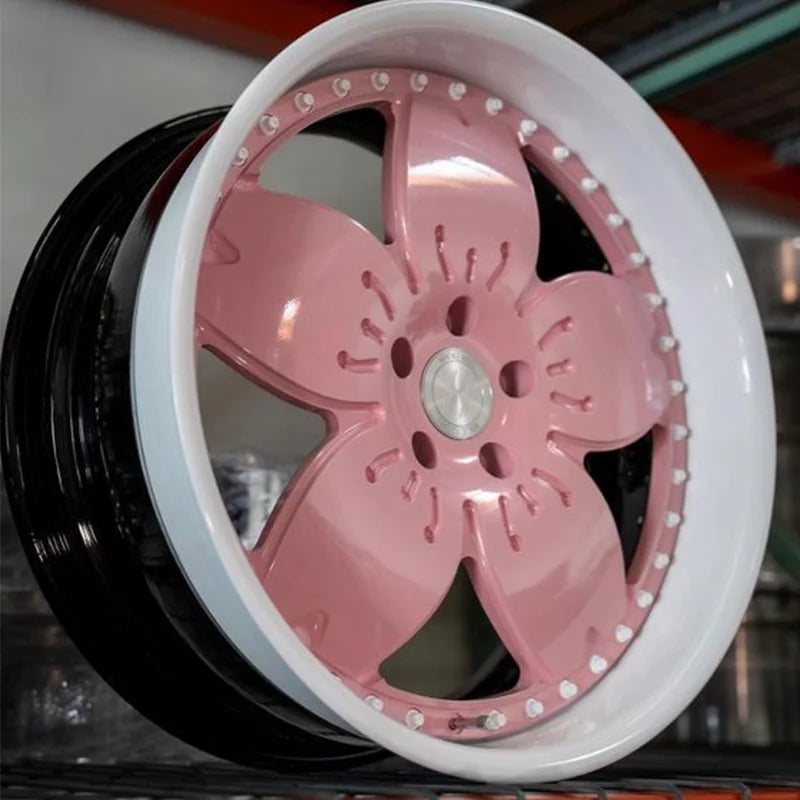 New custom car wheels, 19, 20, 21, 22 inches, 5x112, 5x120 deep groove concave forged rims (4 pieces)