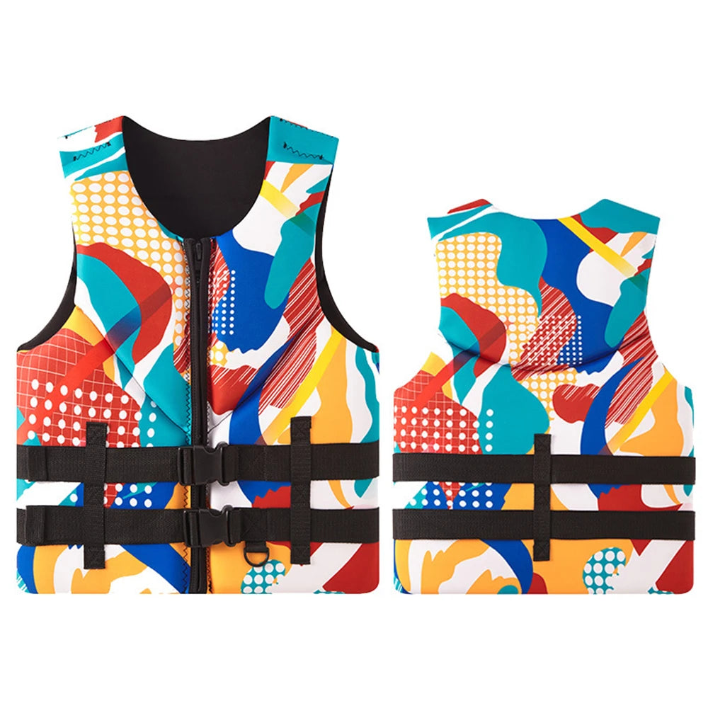 Super Buoyancy Life Vest Kayak KiteSurf Jet Motorboats Raft Rescue Swimming Drifting Boat Wakeboard Fishing Life Jackets