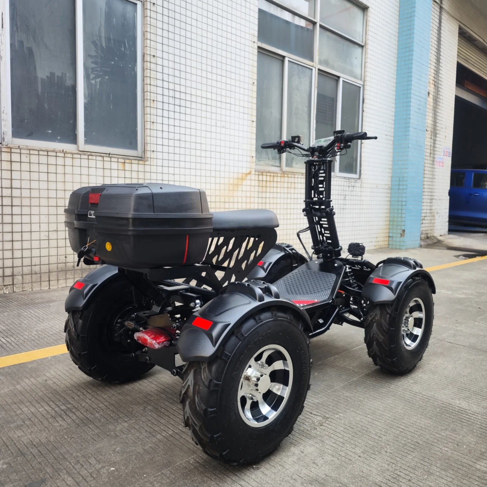 For2025 New Design 4X4 Electric Quad Bikes 4 Wheeler 60v 10000w 60ah 80ah Battery Long Range Off Road Vehicle ATV For Adults