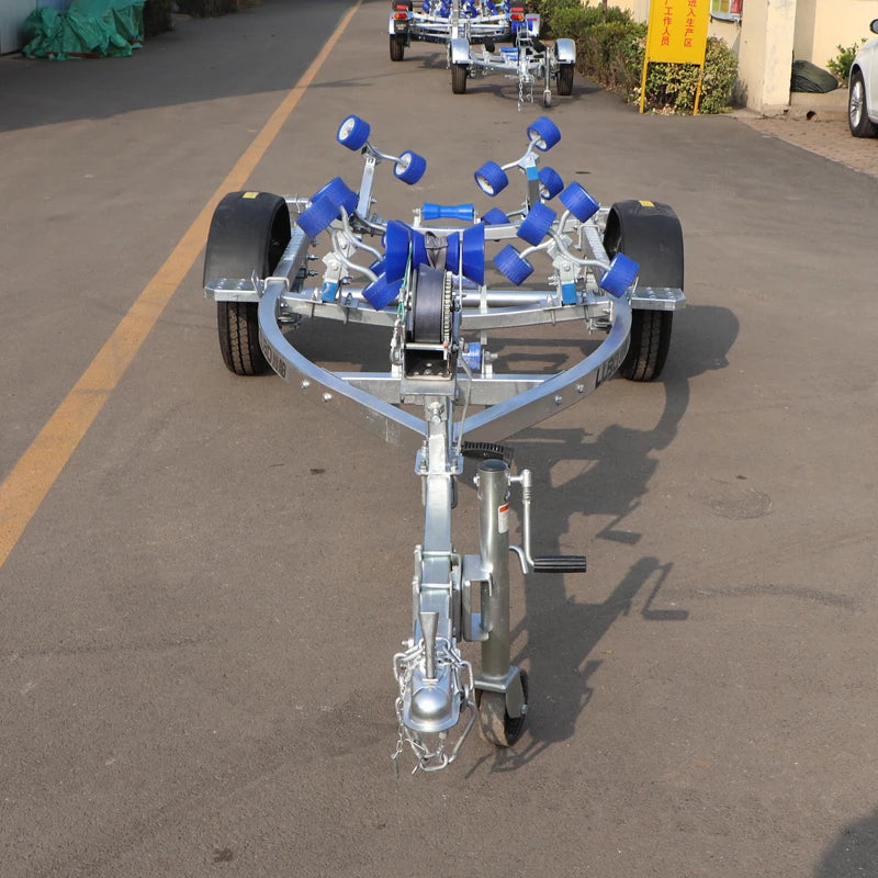 4.45m Heavy Duty Tow Boat Trailer Marine Watercraft Tow Trailer