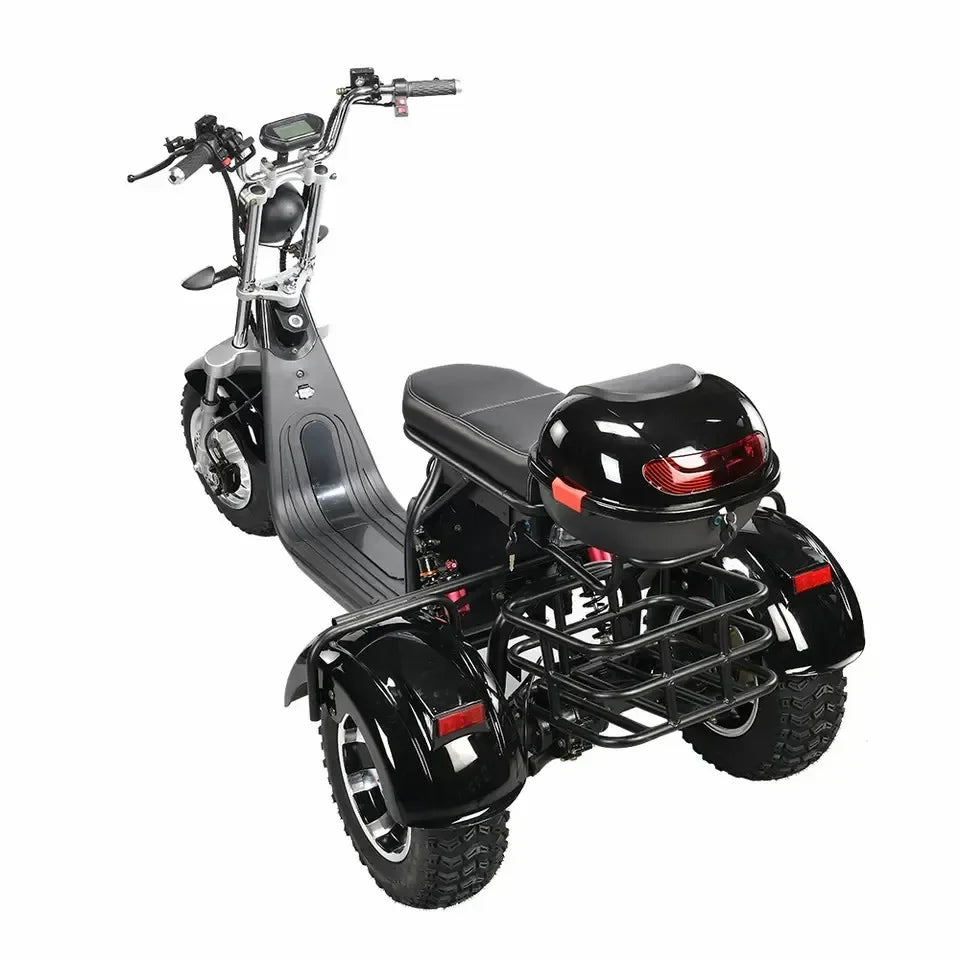 JCX EHoodax Motorcycle Electric 1500 Watts 3000 Watts High Power 45 Km/h Fast Long-range Adult Tricycle 3-wheel Electric
