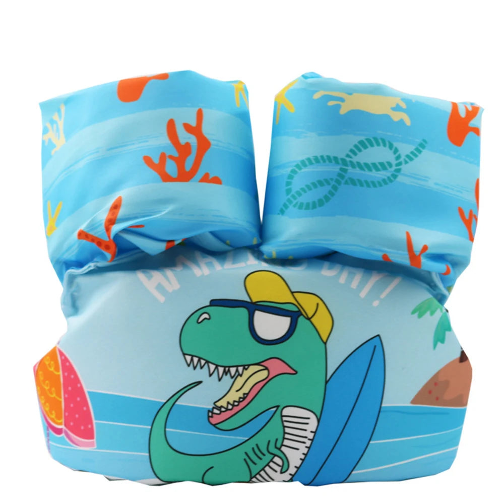 Baby Float Arm Sleeve Floating Ring Safe Life Jacket Buoyancy Vest Kid Swimming Equipment Armbands Swim Foam Pool Toys Life Vest