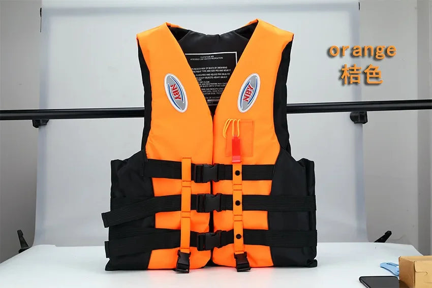 Neoprene Life Jacket Adult Kid Life Vest Water Sport Fish Water Sport Safety Lifes Vest Kayaking Boat Outdoor Swim Safety Clothe