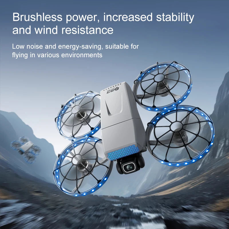 G63 Drone 4K Professional HD Cameras With Screen Remote Control GPS Aerial Photography Aircraft FPV Quadcopter RC helicoter Toys